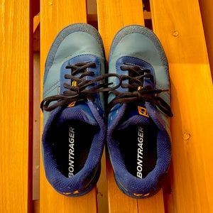 Bontrager Flatline Mountain Biker Shoe Men’s Blue  Size 9